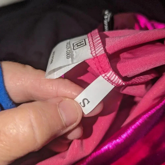 Urban Coco Fushia Mini Rave Skater   Skirt / Small - Picture 3 of 5